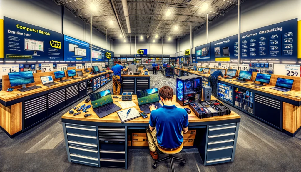 Best Buy Charge to Fix a Computer Screen